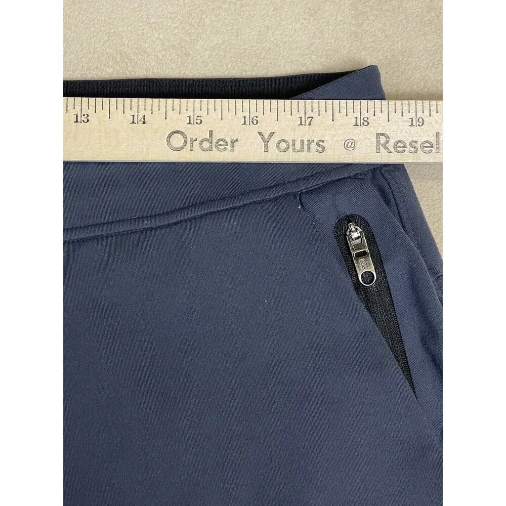 Public Rec Pants‎ Mens 38/34 Blue Jogger Sweatpants Pockets Tapered Adult